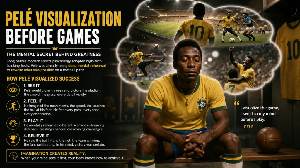 pele visualization routine before games