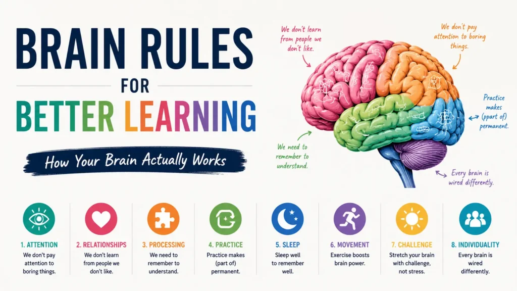 Brain Rules for Better Learning