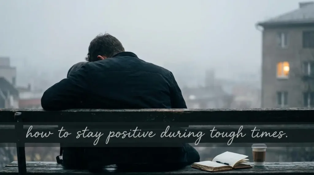 how to stay positive during tough times