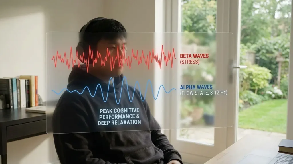 how to enter alpha brain state
